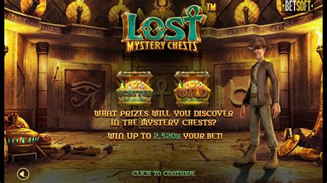 Lost Mystery Chests 1xbet
